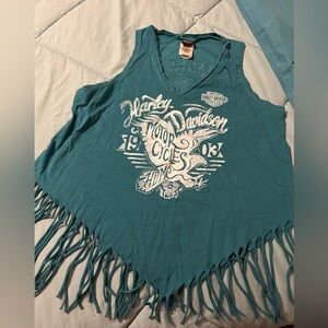 Harley Davidson fringe shirt